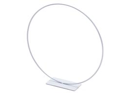 images/productimages/small/md0164-02-metal-ring-40cm-on-base-white.jpg