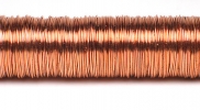 Metallic coloured wire 50 m. 0.50 mm copper