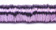 Bobine fil de fer coloris 50 m. 0.50 mm lavende