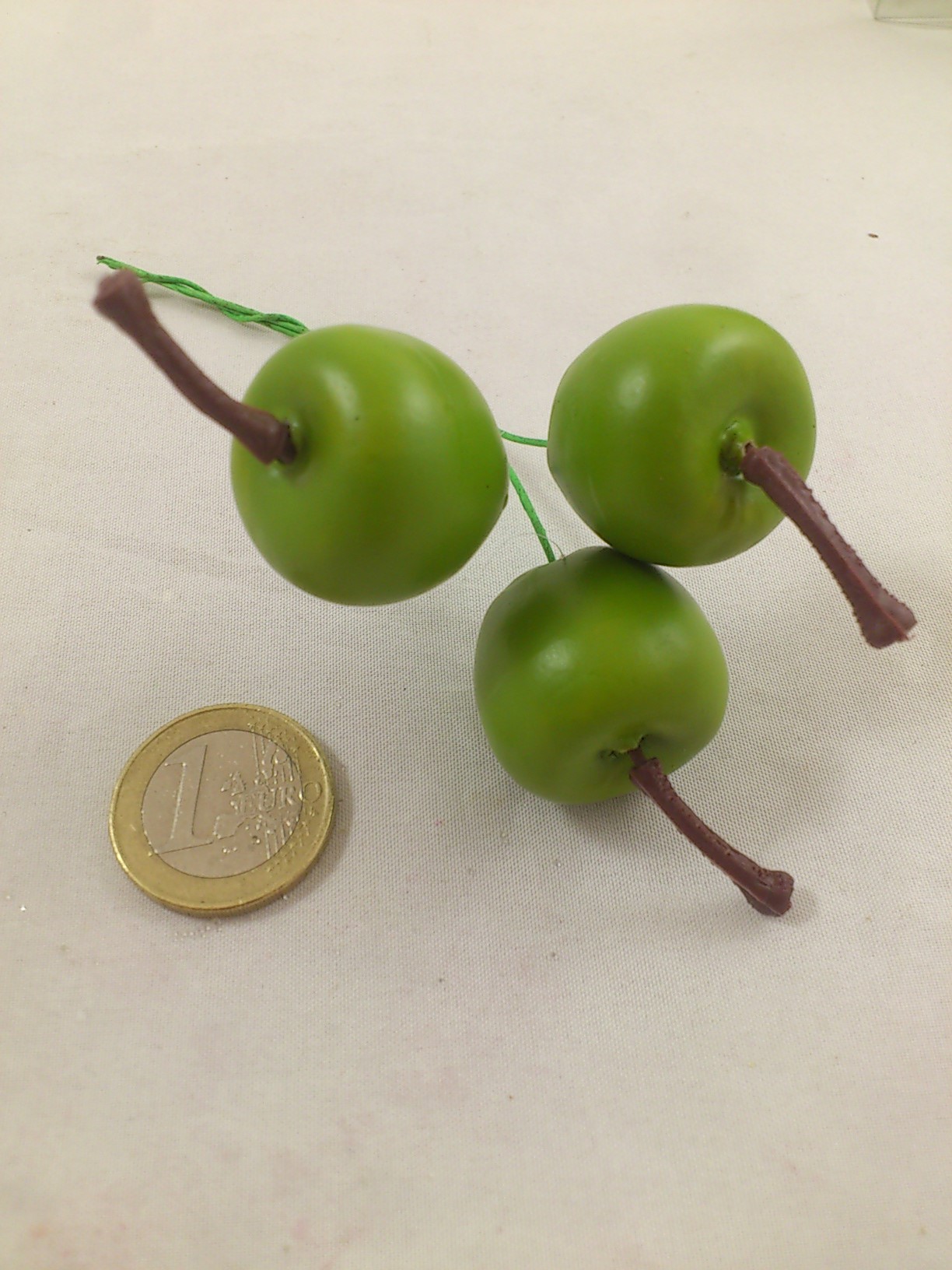 Apple green dia 2.5 cm 12 x 3 p.