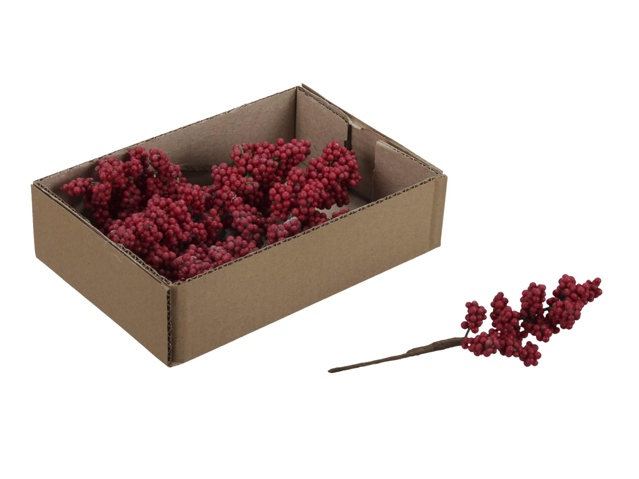 Mini-Pepperberries bundle rouge 9 cm 12 p.