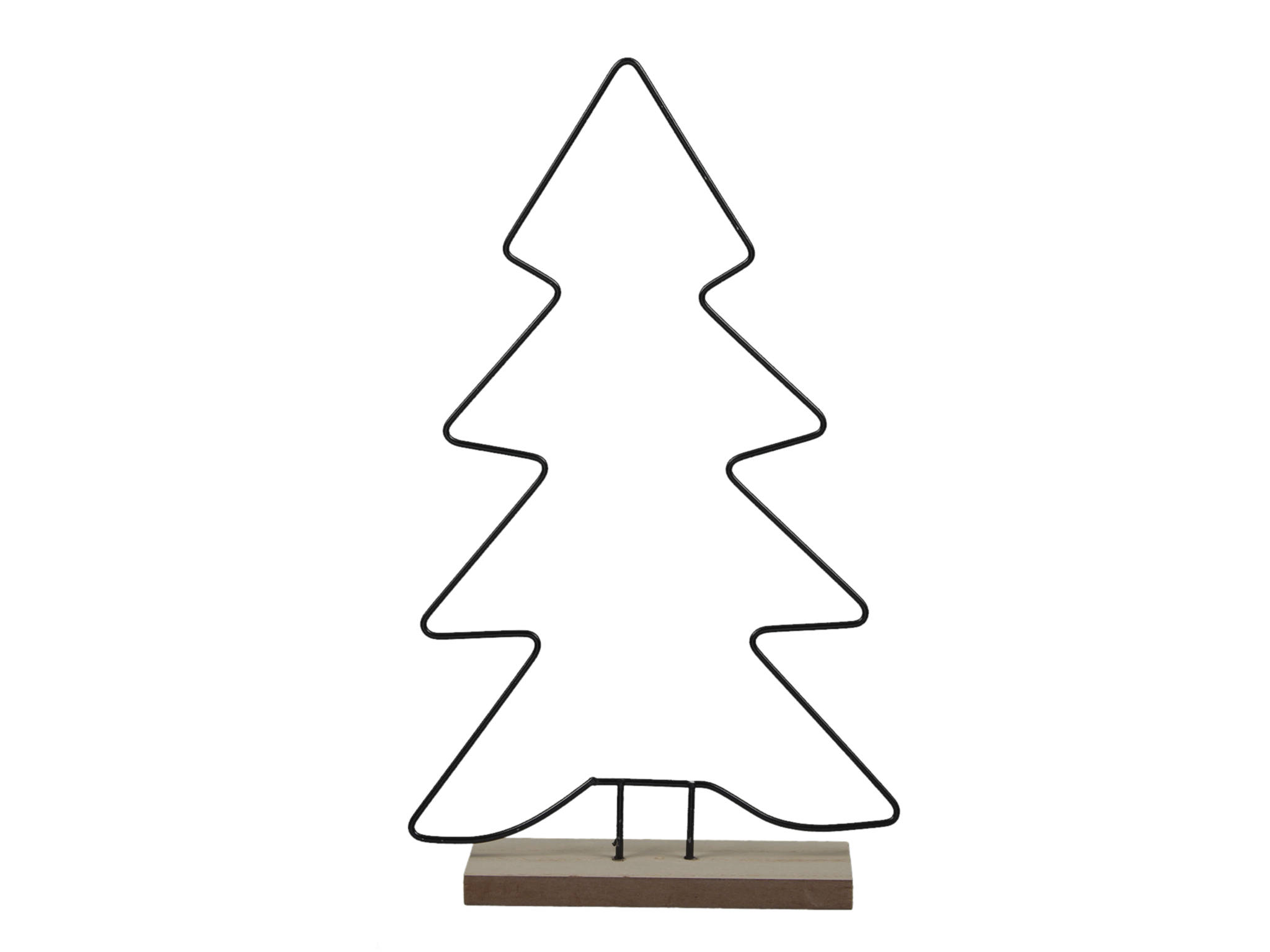 Frame arbre de Noël noir H 33 cm