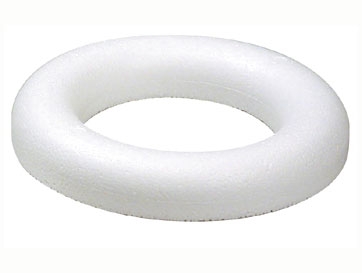 Styropor Ring vlak 15 cm