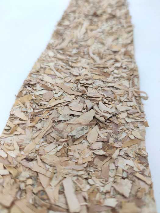 Birch bark (sheets) on a roll 10x75 cm