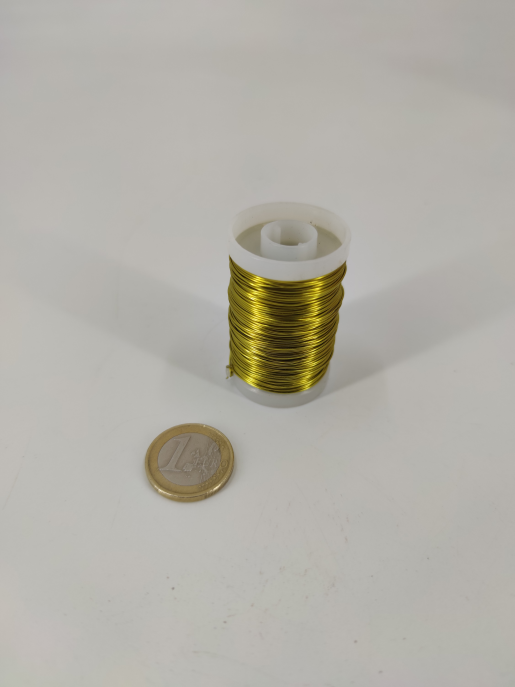 Myrthen wire gold 0.38 mm 100 gr.