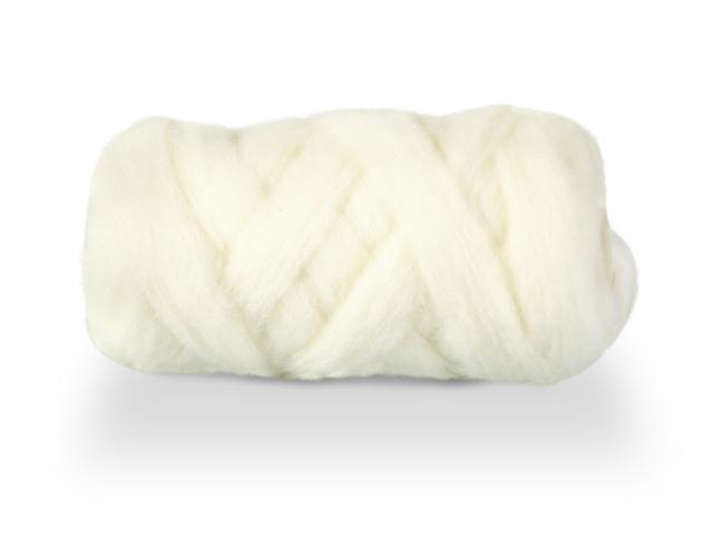 Ruban de laine 10 m. lait créme (WE04)