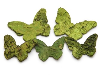 Konfetti Schmetterling 4/6 cm 16 Stk. Grün