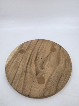 Houten Schijf 'Thirac' 27 cm