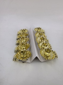 Kaarsenhouder Met Clip Goud 10 st.
