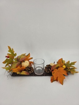 Candle Garland Pumpkin 37 cm