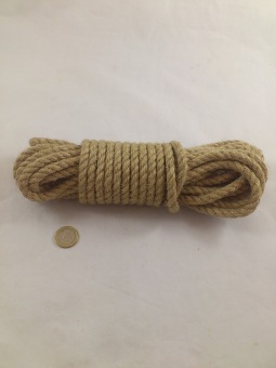 Rope Jute 0.8 cm 10 m.