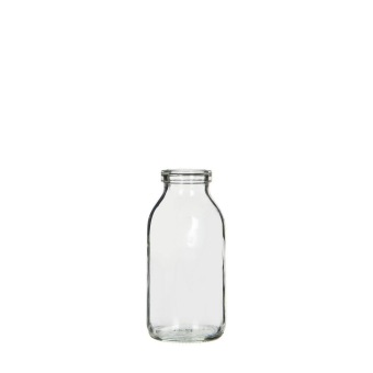 Table vase milkbottle H10.4 cm D 4.5 cm