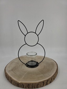 Frame 'Rabbit' met windlicht 31 cm
