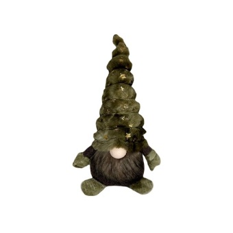 Gnome debout vert 38 cm