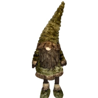 Big Shaking Gnome Green 90 cm