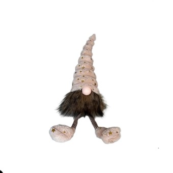 Gnome sitzend creme