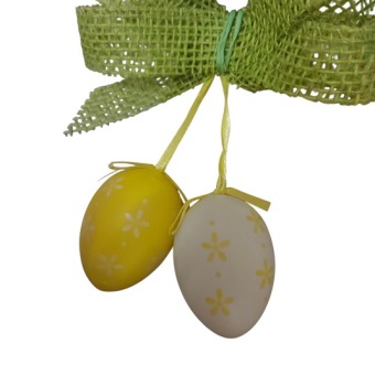 Hanging decorative eggs 8 pcs.