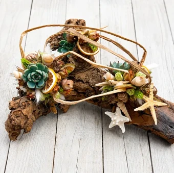 DIY-pakket moerbeistronk 40-50 cm - Dentergem - bloemschikmateriaal
