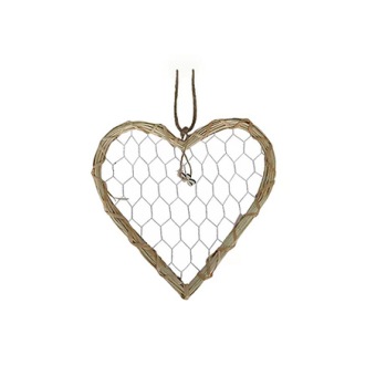 Heart frame hanging 40 cm