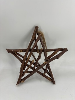 Houten Ster 28 cm