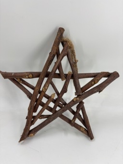 Houten Ster 28 cm