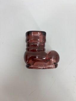 Kaarsenhouder Ster 'Jolly' Robijn