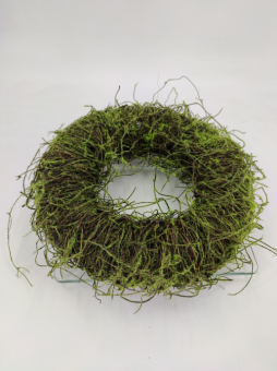 Krans mos/clematis 30 cm
