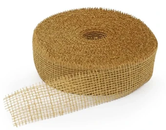 Jute 5 cm 5 m. gold metallic