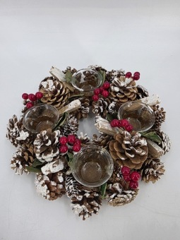 Tafeldecoratie Frostberry 30 cm