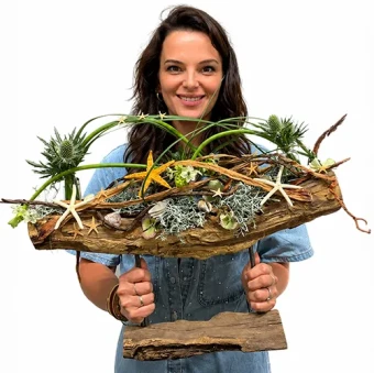 Kunst sculptuur Carlein DIY Bloemschikmateriaal Dentergem