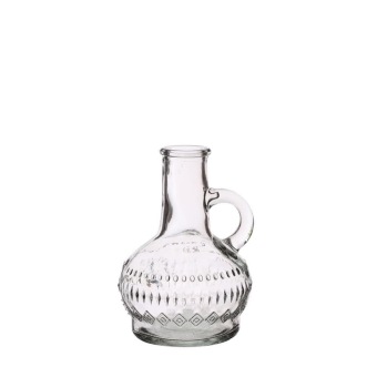 Bouteille en verre coloré lille clear Ø7 h.10 cm 12 pcs.