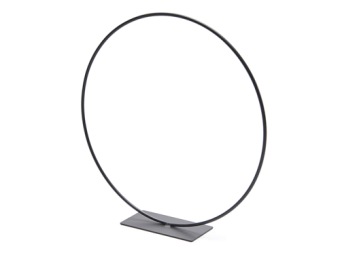 Bracelet sur socle 40 cm noir