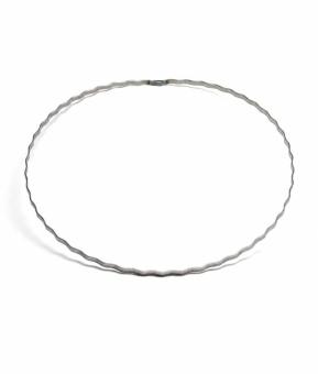 Metalen kransring 30 cm in naturel — basis voor kransen en deurkransen dentergem bloemschikmateriaal