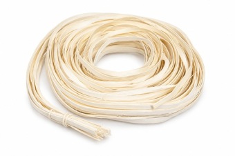 Midelino flat 10 mm. 250 gr. bleached