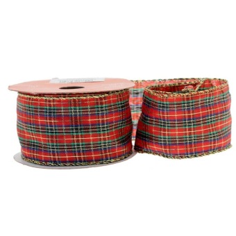 Ribbon tartan 'Kemp' 50 mm x 9 m