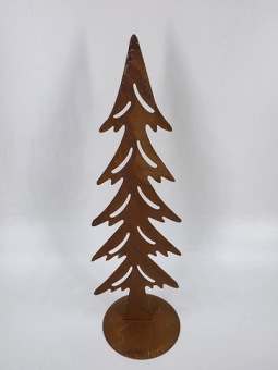 Tischdekoration Baum Fjorda Rost 41 cm