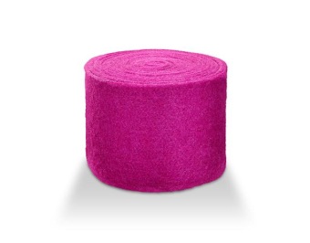 Filz breite 7.5 cm L= 5 m pink (VI19)