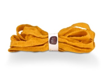 Filzband +/- 2,5 cm breit 5 m lang gelb (GE04)