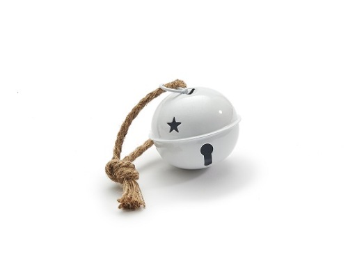 Jingle Bel wit 8 cm