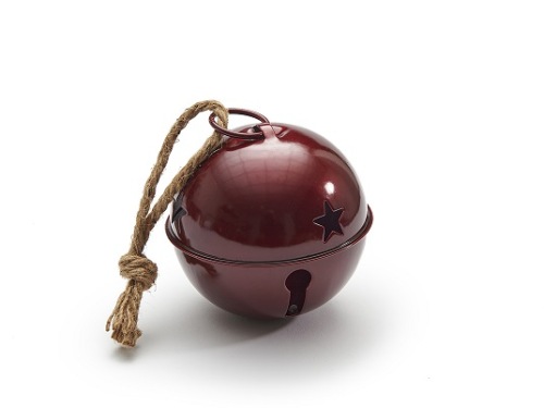 Jingle Bel robijn 12 cm