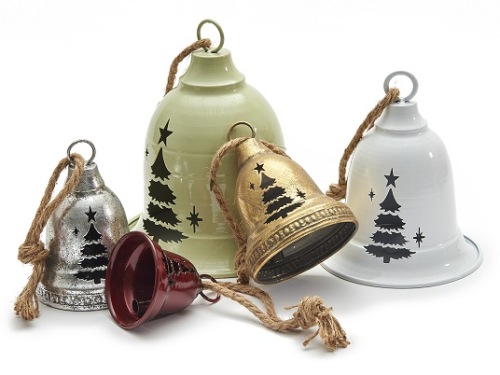 Kerstklok 'Jingle' robijn 