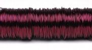 Deco lakdraad 50 m. 0.50 mm bordeaux