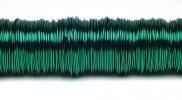 Metallic coloured wire 50 m. 0.50 mm green