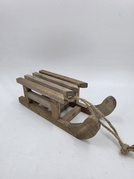 Houten slee 30 x 10.5 x 9.5 cm