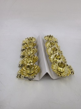 Kaarsenhouder Met Clip Goud 10 st.
