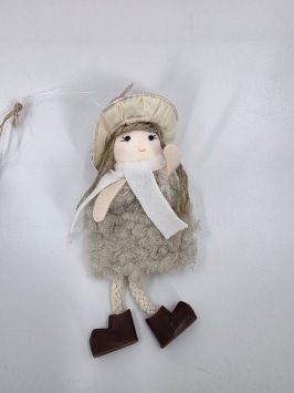 Hanger Meisje Beige 14 cm