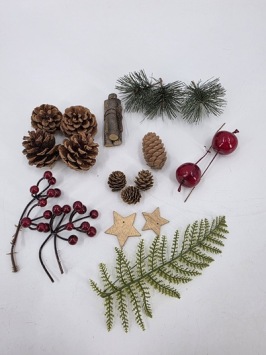 Doosje Kerstmateriaal Mix 