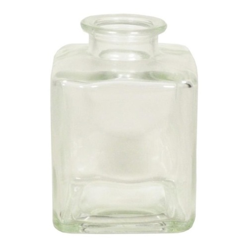 Glazen Flesje Vierkant H9 D7 cm
