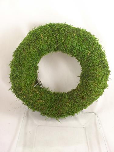 Moss wreath preserved 30 cm