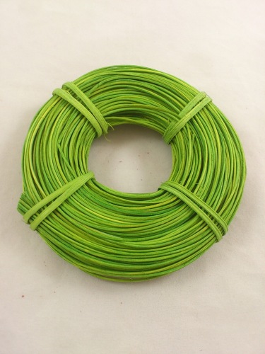 Rotin moelle 1.5 mm 20 gr. vert de pomme